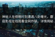 神秘人在傍晚时刻遭遇八卦曝光，蘑菇影视在线观看全网炸锅，详情揭秘