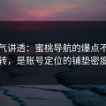 一口气讲透：蜜桃导航的爆点不是反转，是账号定位的铺垫密度
